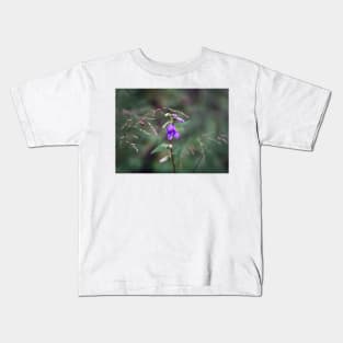 Violet bellflower Kids T-Shirt